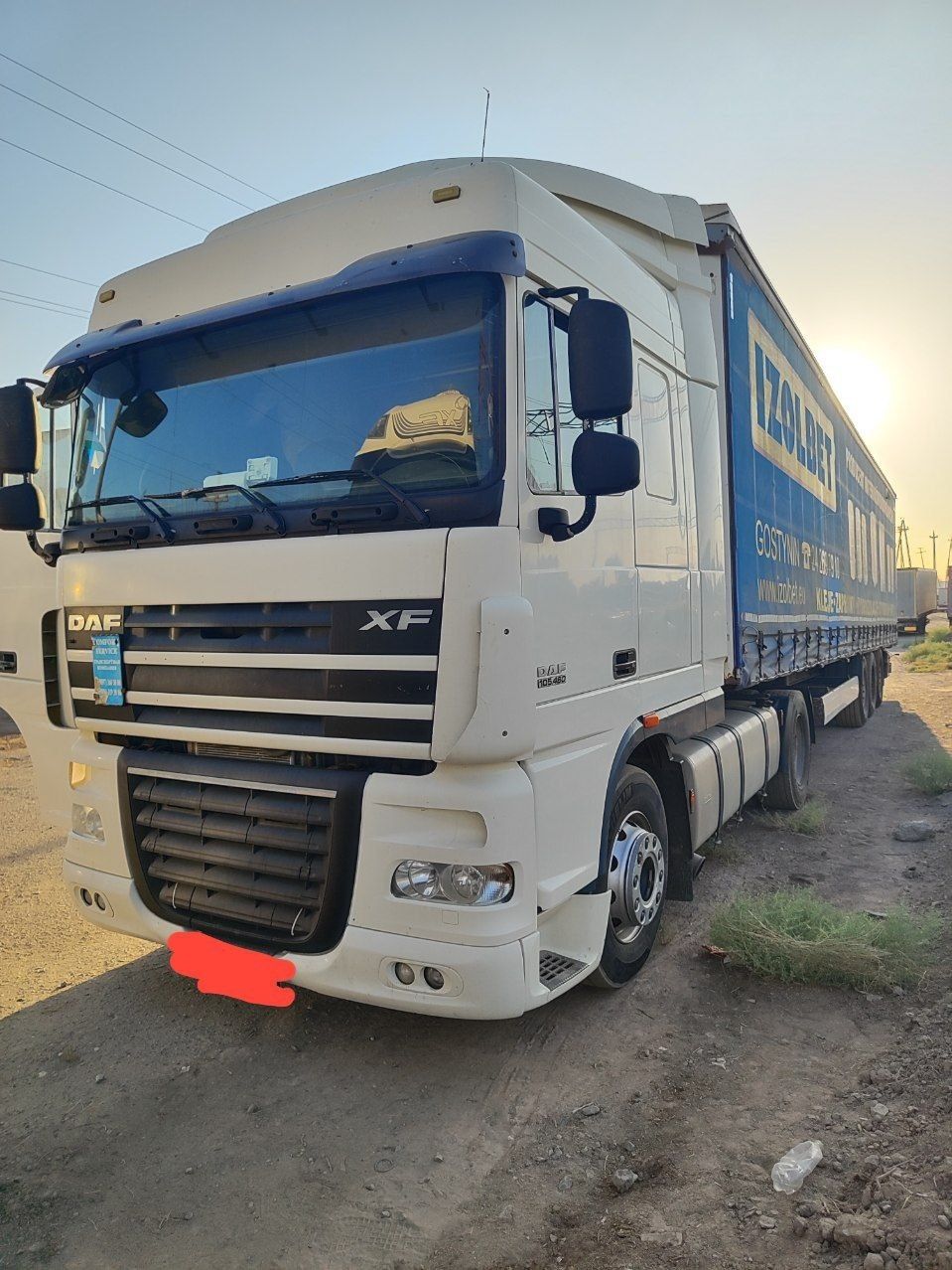 DAF: Евро 5  2011 йил
Прицеп :КRONE 2011 йил