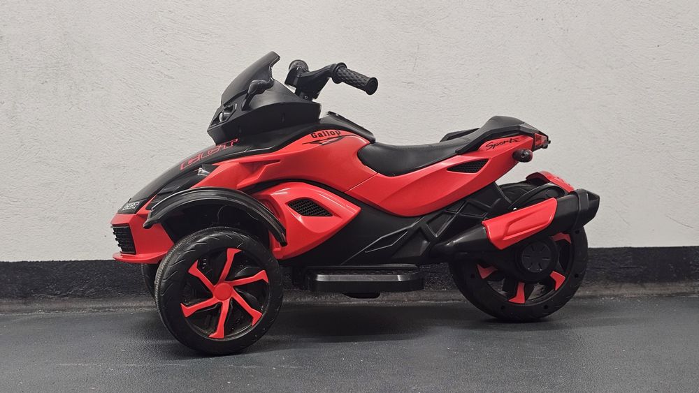 Trike Electric pentru Copii – Varianta cu 2 Motoare 12V