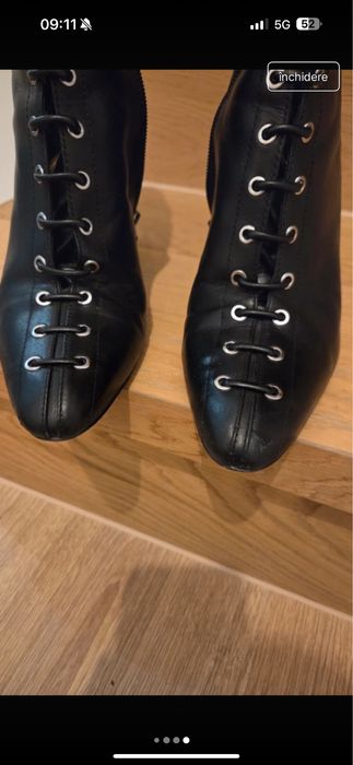 Botine Zara din piele marimea 38