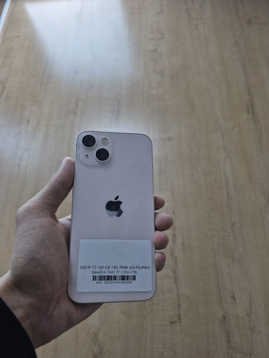 Iphone 13 128 gb 74% akb Pink