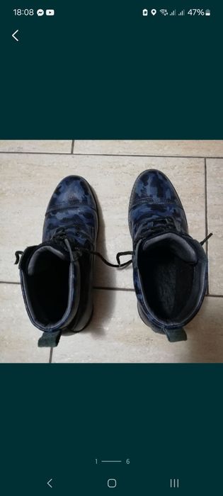Bocanci bărbătești îmblăniți cu gheara antialunecare