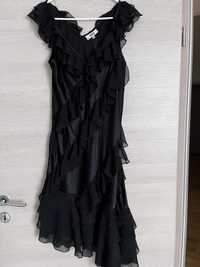 Rochie neagra eleganta de evenimente, seara 38