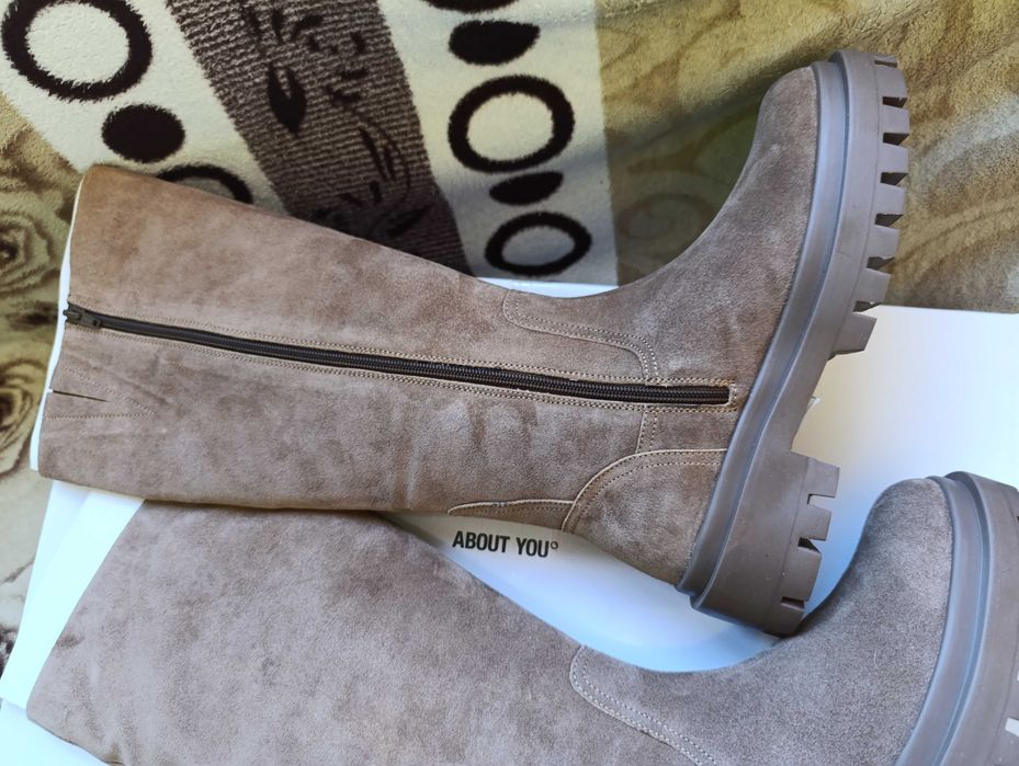 Нови ботуши ABOUT YOU 'Philippa' Естествена кожа