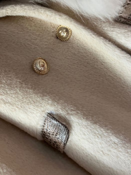 Шанел Алпака и лисица ново палто