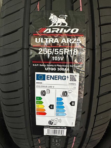 Нови летни гуми ARIVO ULTRA ARZ5 255/55R18 105V НОВ DOT