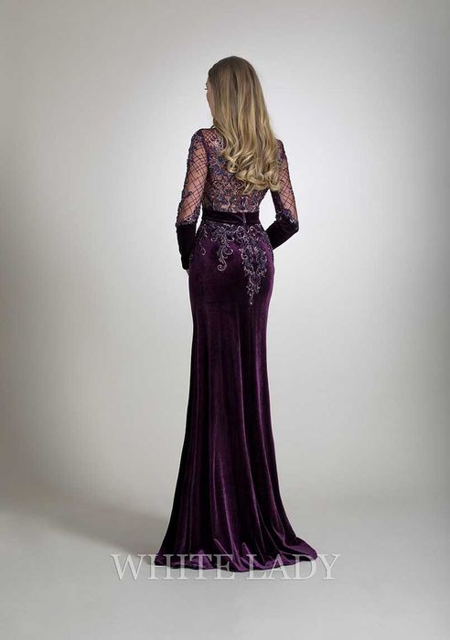 Rochie de seara mov,  White Lady