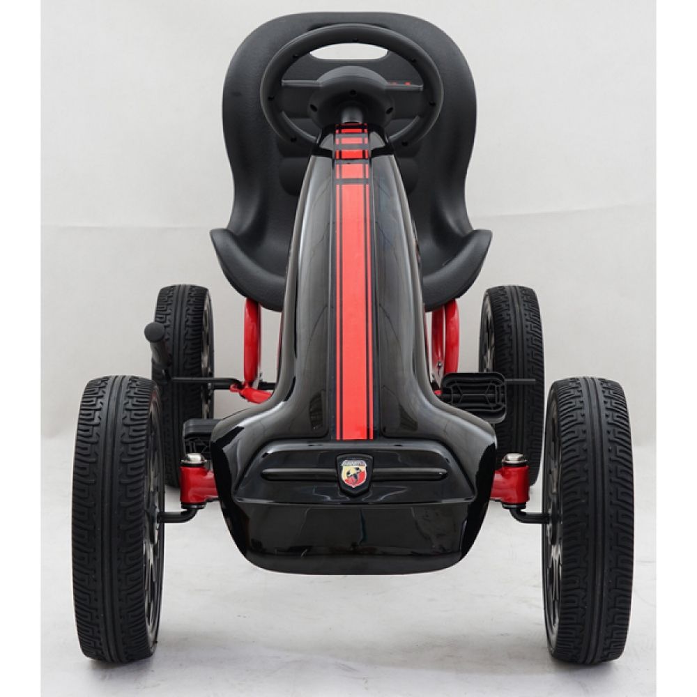 Картинг Abarth Pedal Go Kart с меки гуми