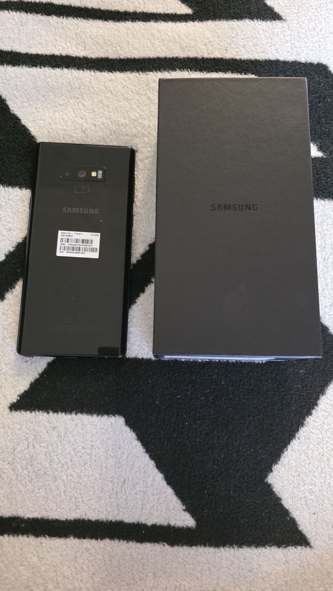 Samsung Galaxy Note 9 SM N960F 512GB, midnight black, черен
