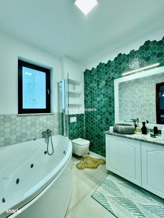 Casa/ Vila 6 camere 6 bai|Chiajna Rosu|Teren 780mp|Sauna Sala