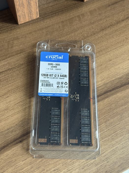 Memorii Crucial 128GB KIT DDR5 - Noi - Sigilate