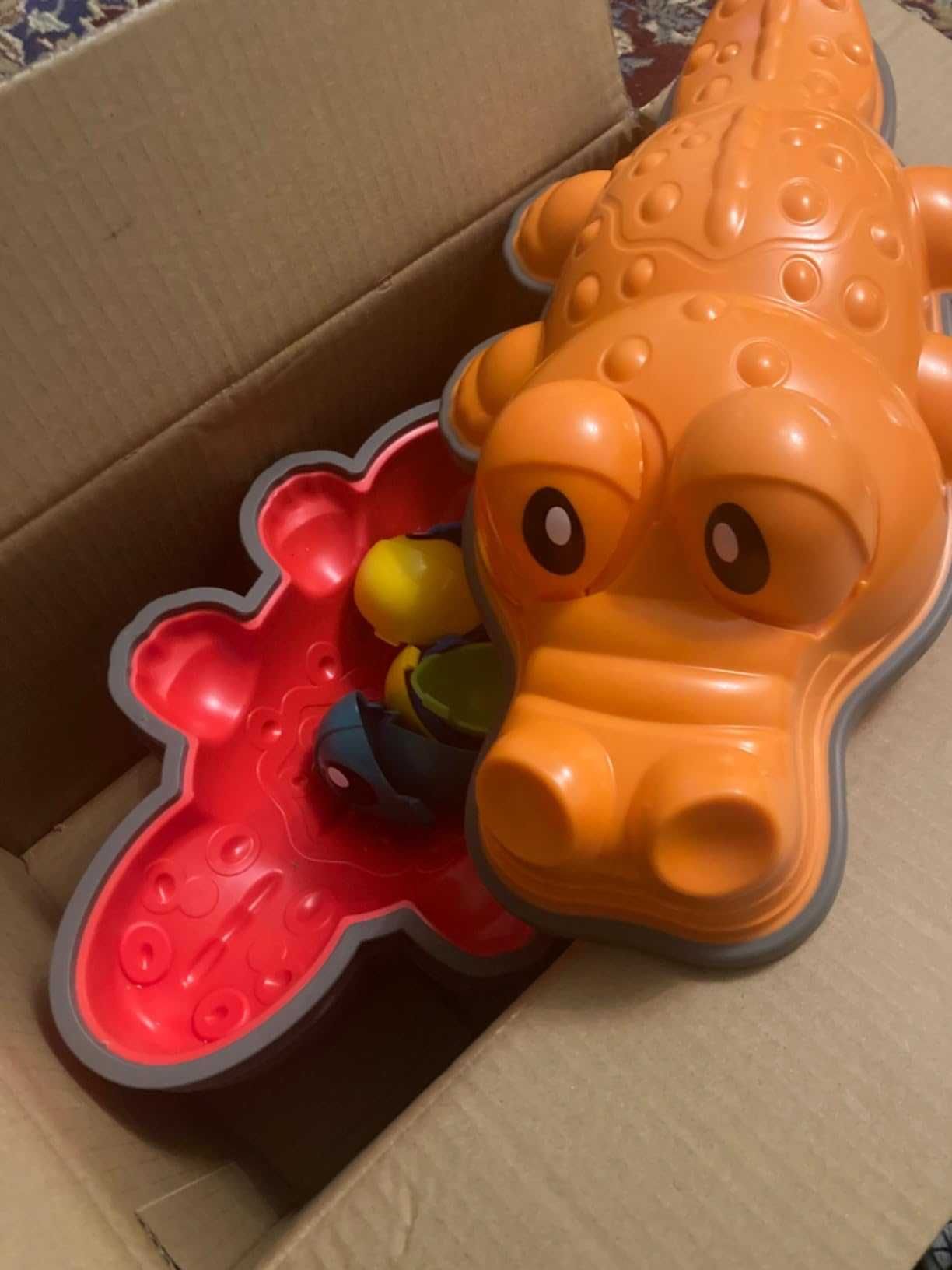 MagicMeadow Крокодилски стъпала 6 бр. игра за деца с аутизъм за баланс