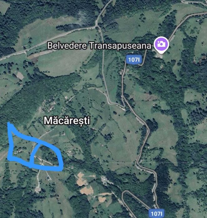 2 parcele de 4265 mp/2804 mp extravilan Transapuseana, sat Măcărești