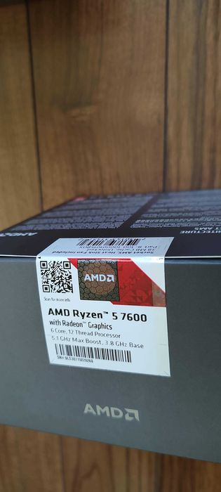 mITX combo: ASRock B650I Lightning WiFi AM5 + AMD Ryzen 7600 (noi!)