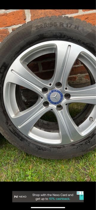 Roti originale complete iarna Mercedes E W213 cu tot cu prezoane