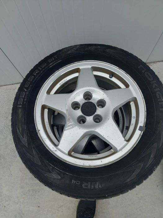 Джанти с гуми 5х100 15ки vw, skoda, audi, seat