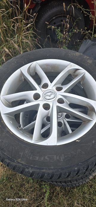 Jante aliaj + anvelope mazda