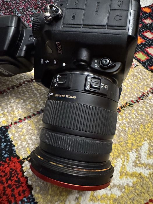 Nikon 7200+ grip /Sigma 17-50 mm, f2.8 /nikor 50 mm f1.4 /blitz sb 700