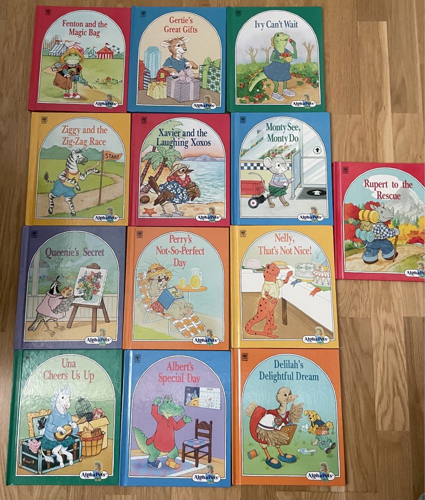Детски книжки на английски и български Alpha Pets