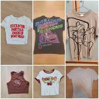 Тениски на ZARA, H&M, Pull&Bear, Bershka
