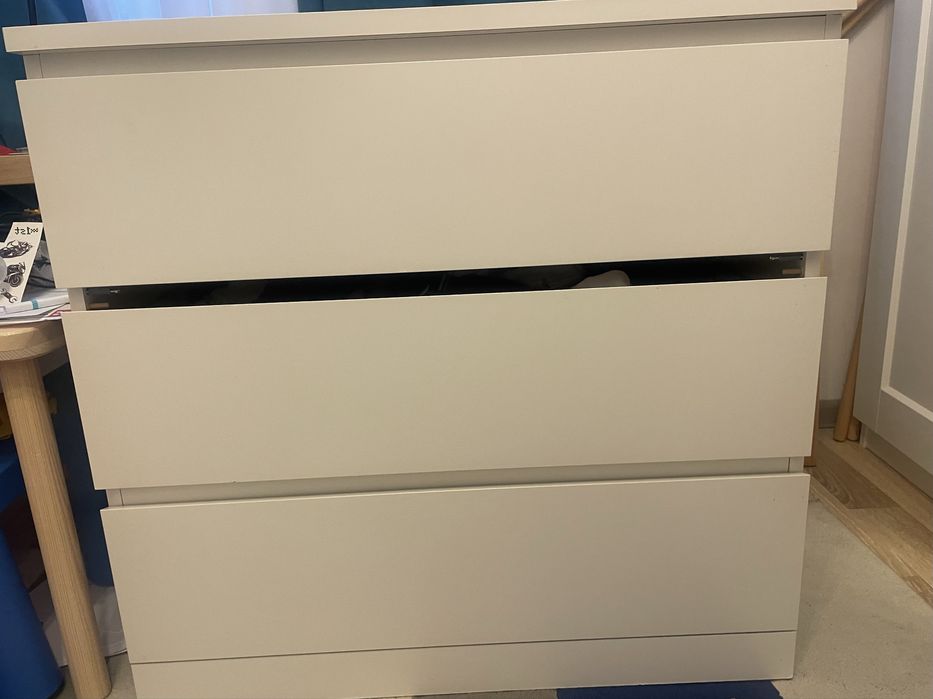 Vand comoda cu 3 sertare Malm, Ikea 80x 78