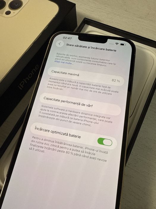 Iphone 13 Pro Max 512Gb Full box Impecabil