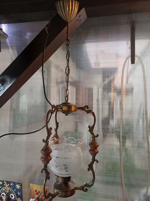 Accesoriu decorațiune lumina vintage colectie bronz Franța 1950