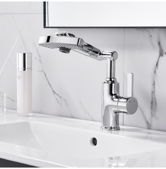 Baterie Baie Modernă – Gât Pivotant 1080°, cu Afișaj LED Temperatură