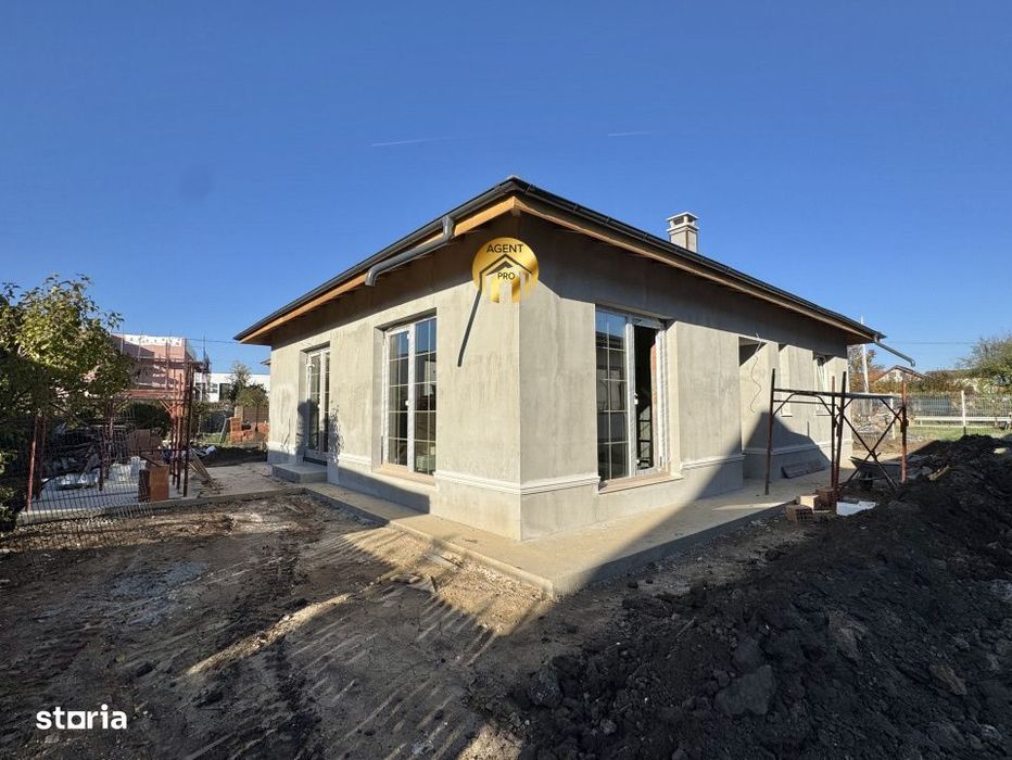 Vila Individuala Parter+Pod 4 camere - 300mp teren - Otopeni