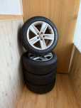 215/55 R17 Jante VW + Anvelope iarna Michelin Alpin 5 (aproape noi)
