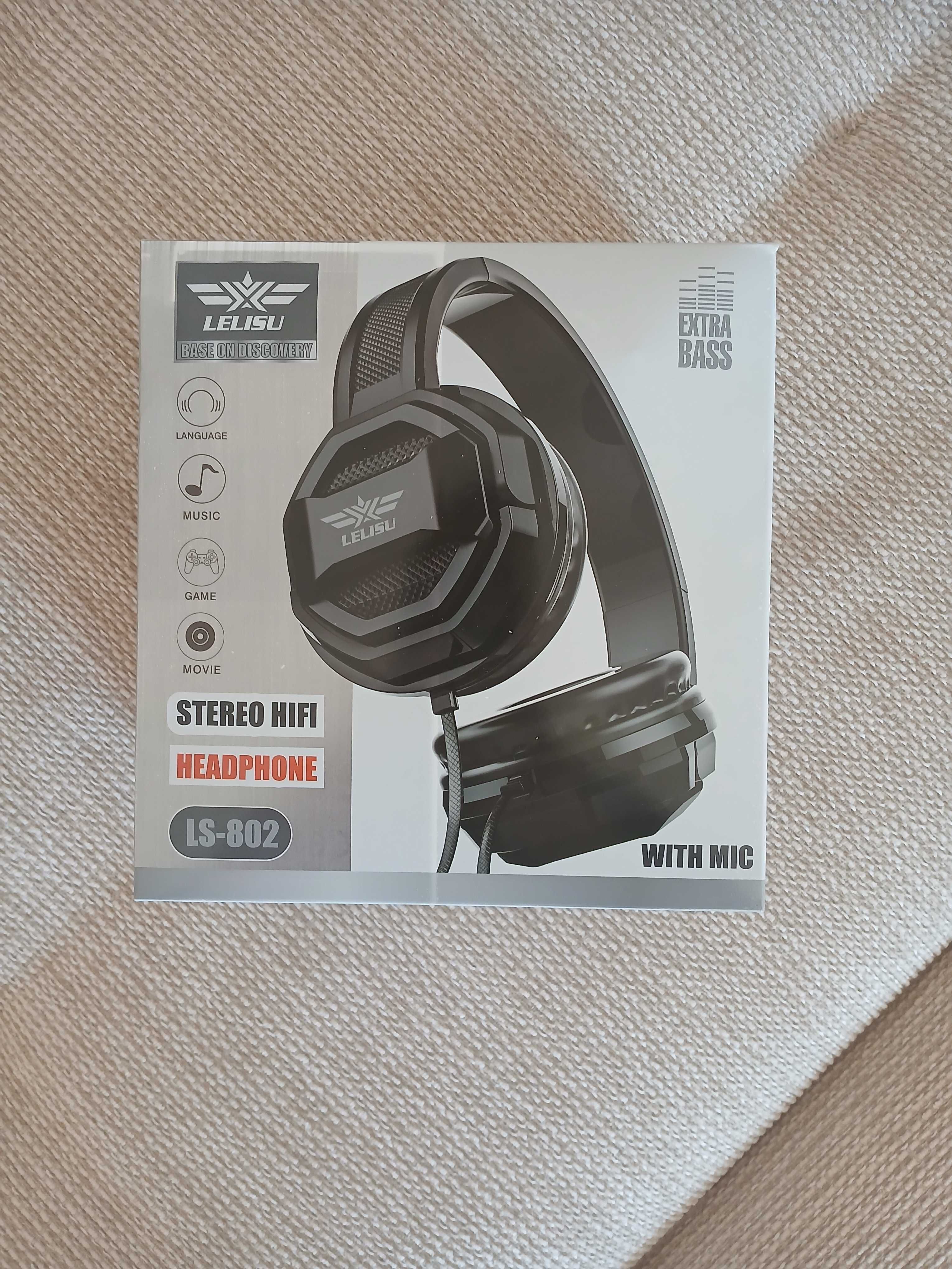 Стерео слушалки с хубав Bass