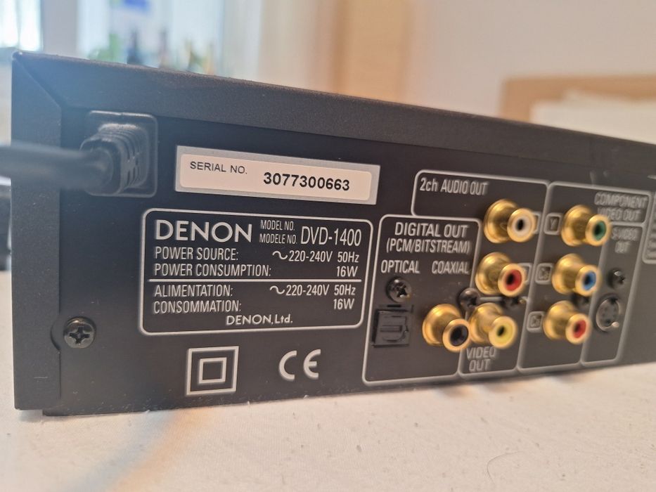 Denon Player Mp3 DVD 1400