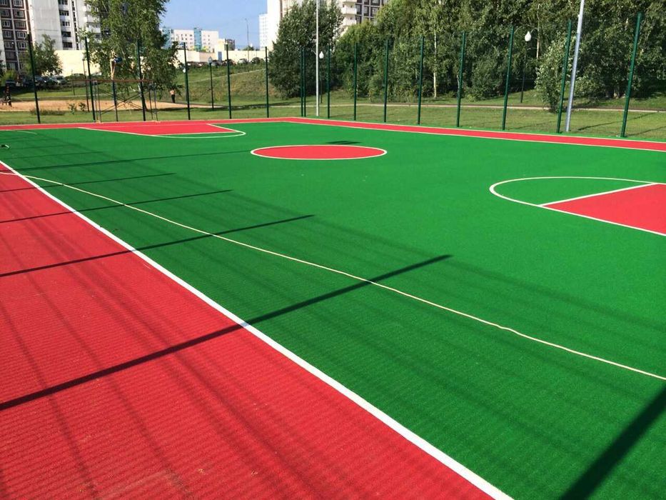 От 4300тг Резиновое Тартановые покрытие, бесшовное, искусственны газон