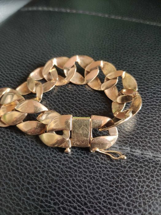 Златна гривна 14 карата 42 грама