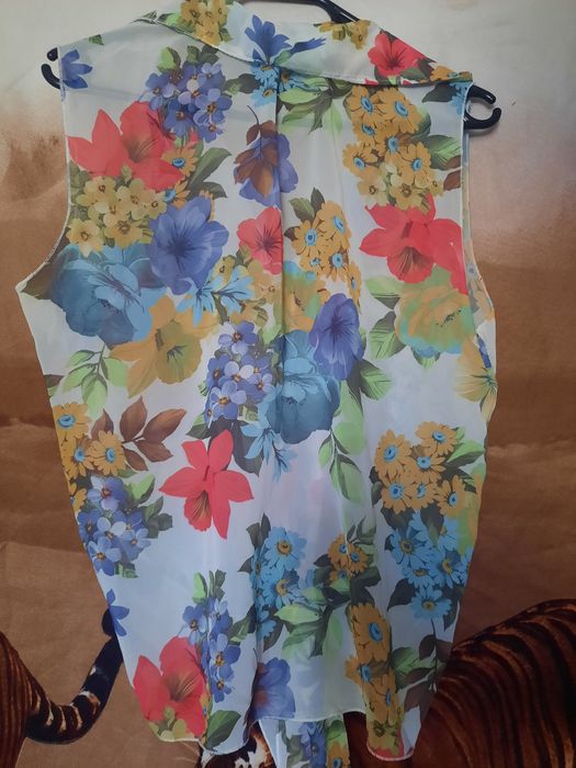 Дамска лятна флорална риза