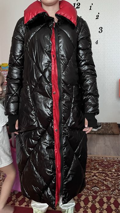 Продам теплый пуховик зима