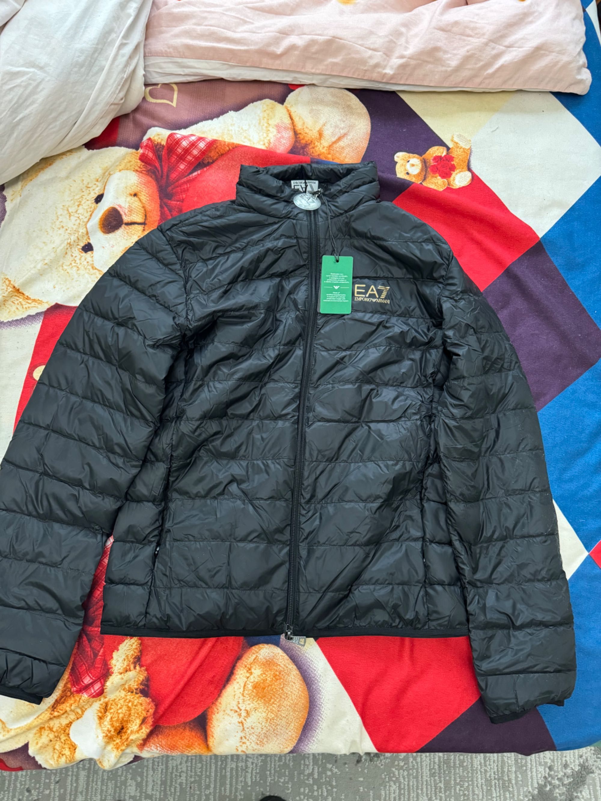 Emporio Armani яке пух от пате
