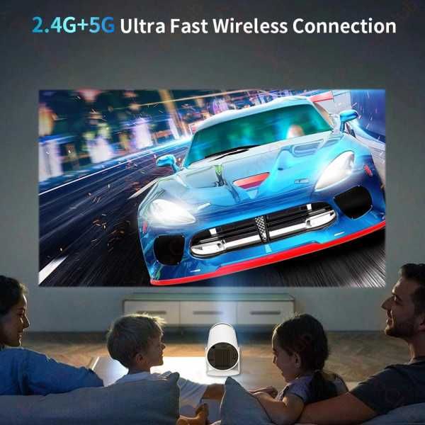 Смарт проектор HY300 - Домашно кино 4K, Андроид 170 inch 120ansi