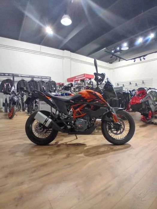 KTM 390 Adventure 2024, rulat