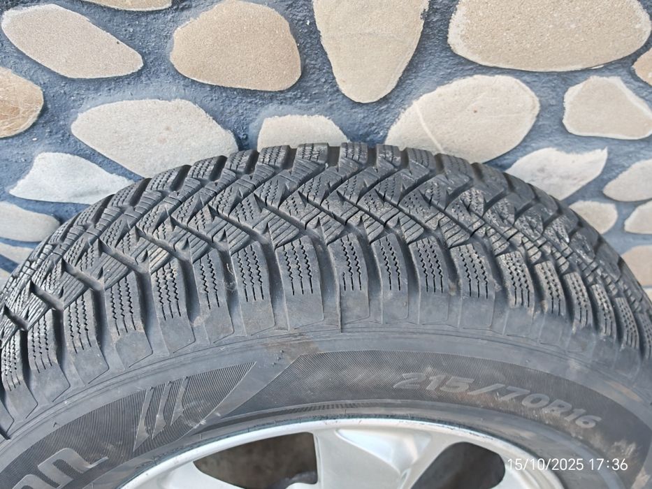 Jante r16 cu cauciucuri 215 70 R16 de iarna