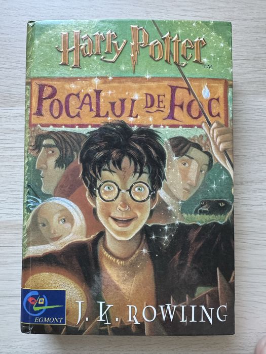 Harry Potter și Pocalul de Foc- editura Egmont