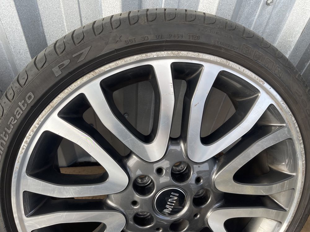 4 jante pentru Mini Cooper R 18 cu anvelope de vara RFT pirelli