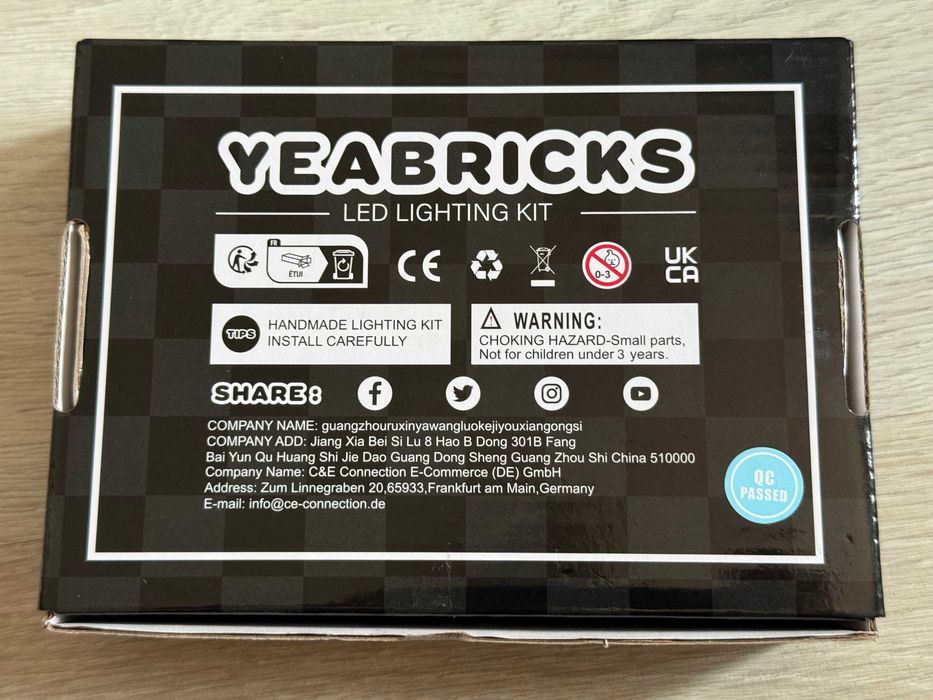 Kit lumini Lego 76917 Nissan Skyline GT-R Yeabricks LLK564