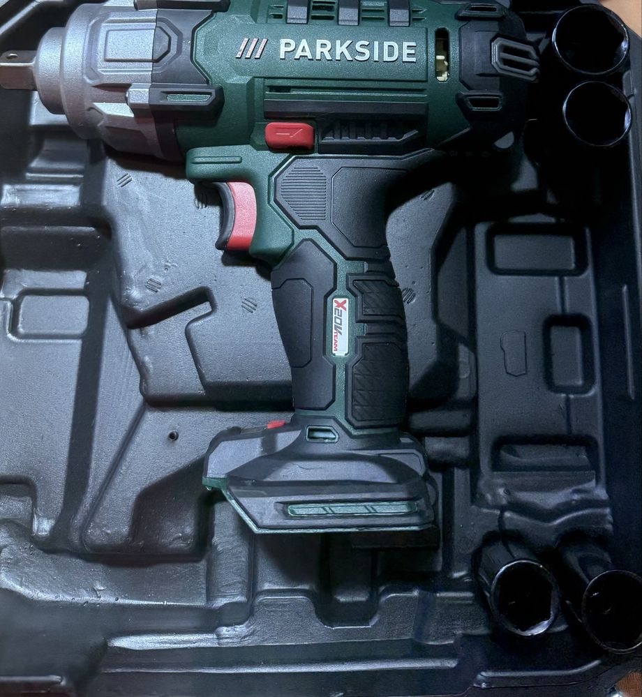 Ударен Гайковерт parkside A1 зелен 400 нм нов