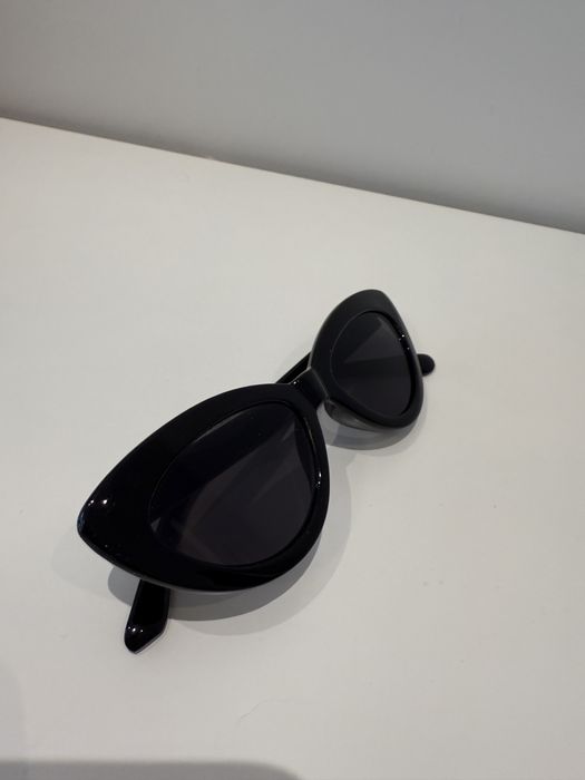 Слънчеви очила котешко око cat eye H&M кафяви и черни