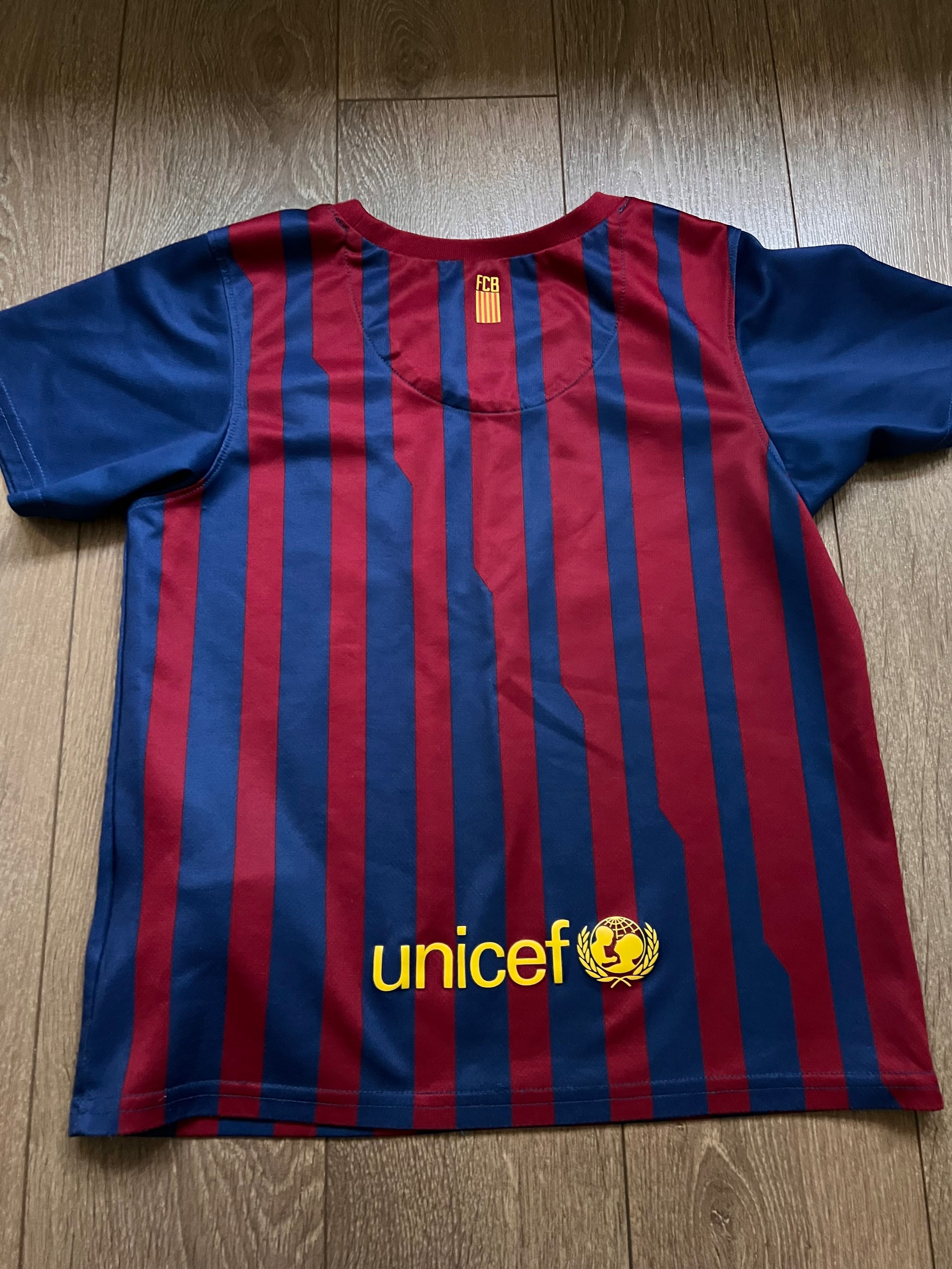 Детски оригинални футболни тениски Nike на Барселона / размер 104-110