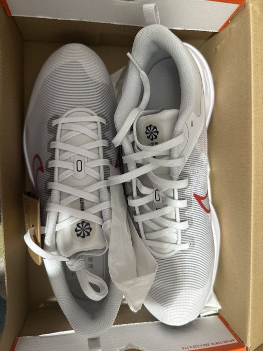 Nike Downshifter 12 platinum tint/lt crimson-black