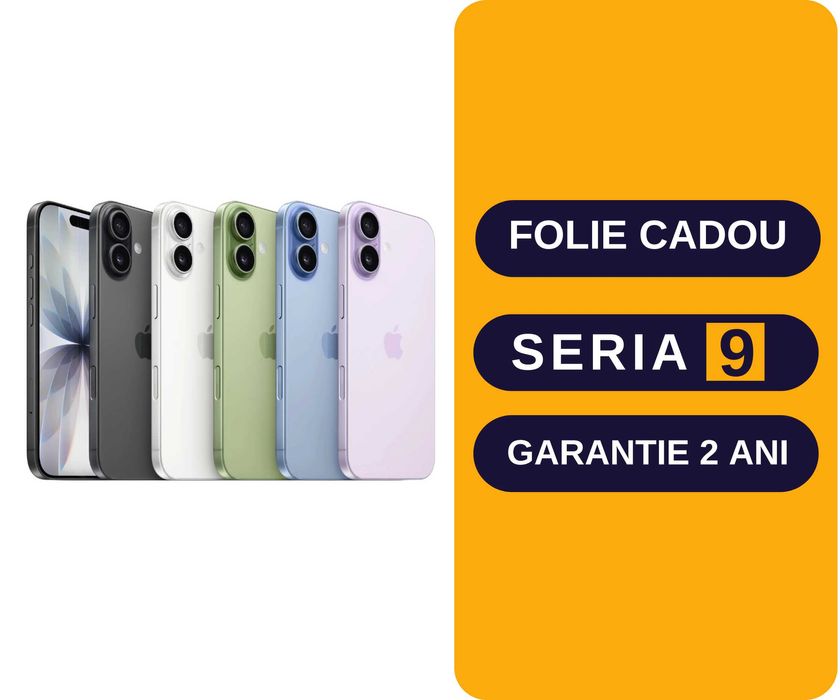 Iphone 17 / 256gb / 512gb / 1TB / Garantie 2 Ani / Seria9.ro