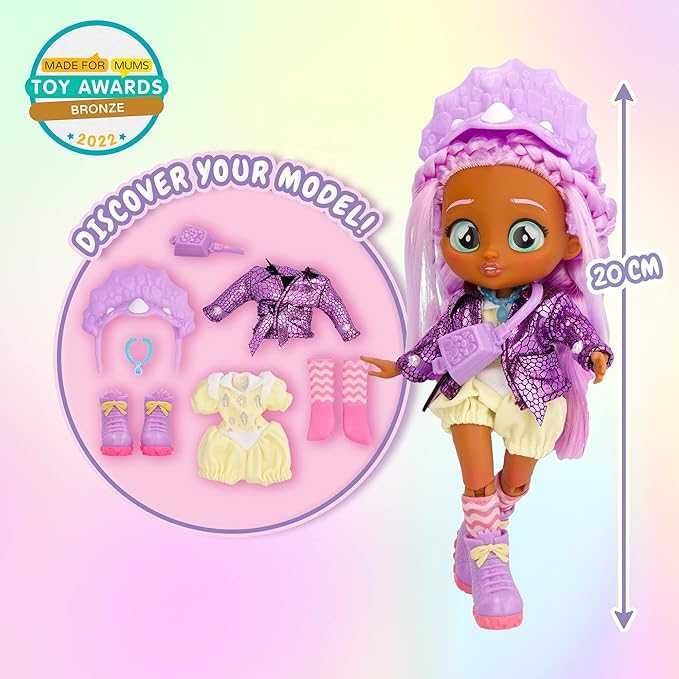 IMC Кукла BFF Cry Babies Фийби Ханна Шанън с дрехи и аксесоари 5 вида