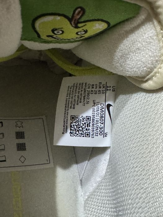 Nike Dunk Low Green Apple Eur45