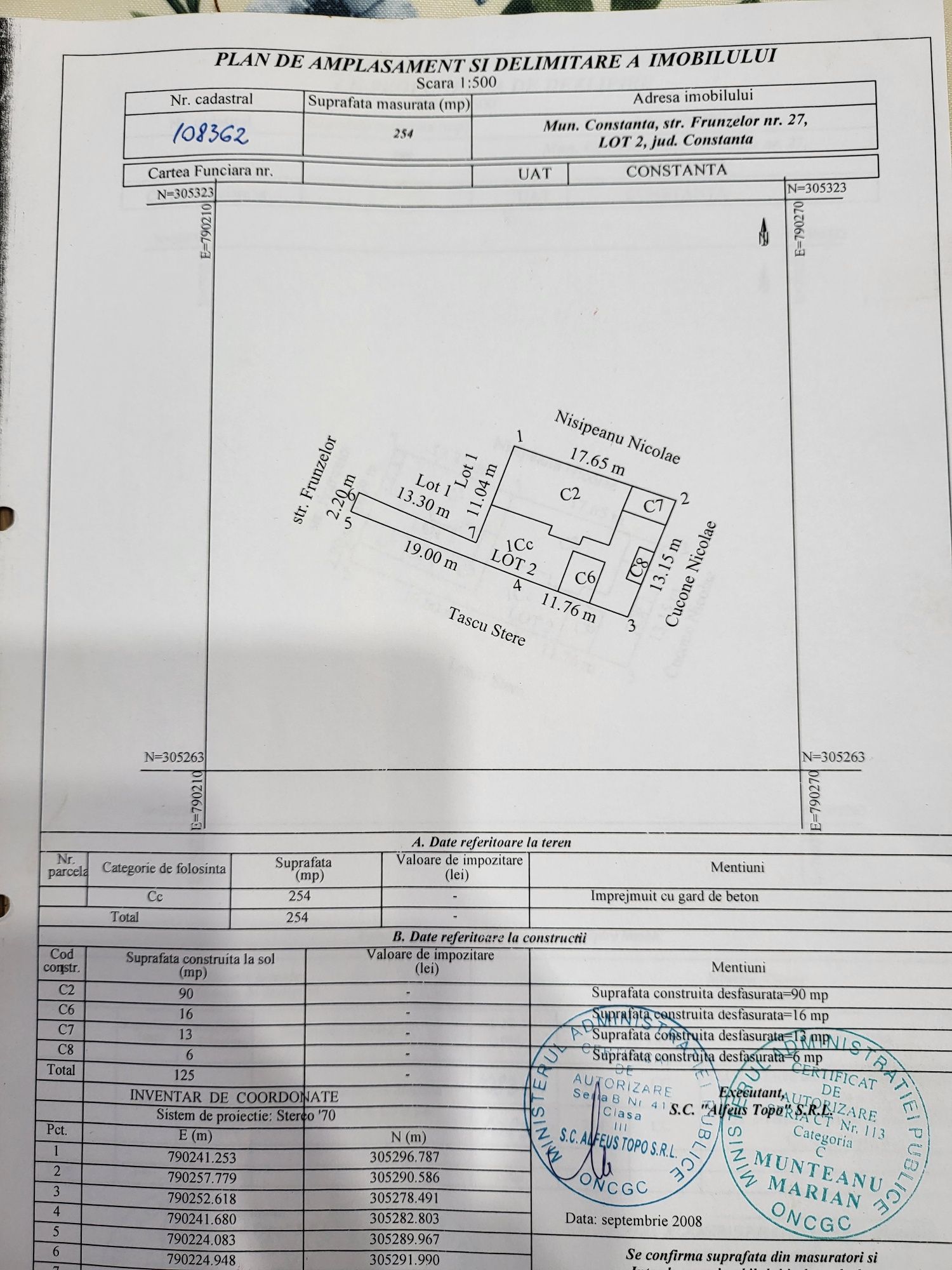 Casa din caramida zona Coiciu/Frunzelor 27A, 254 mp deschidere 2.2/13